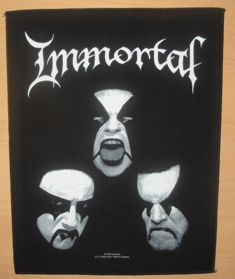 Immortal Blashyrkh Sew On Back Patch Official Merch New