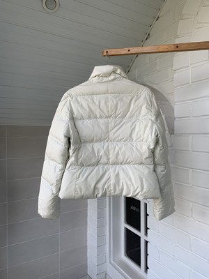 Women's PRADA Ivory Puffer Down Blazer 