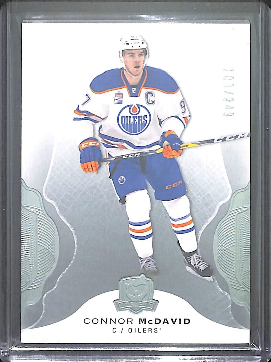 Connor McDavid #39 Hockey Cards 2016 Upper Deck the Cup trading card — raw and PSA graded price guide