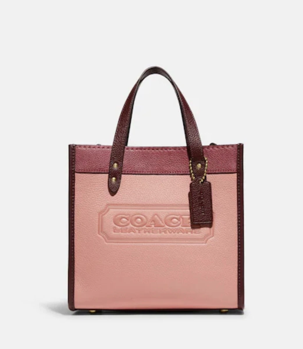 Coach field tote pink Clearance