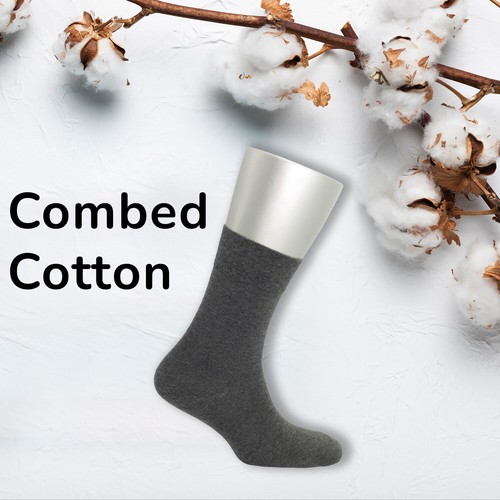Cosyfeel® Women Crew Dress Socks 4-Pack Cotton Material Durable Seamless Toe - Picture 39 of 80
