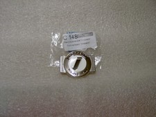 CASA LAMBRETTA  D,LD HORNCASTING,FRONT LEGSHIELD CHROME BADGE