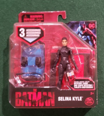 New 2022 DC The Batman Selina Kyle 4'' Figure w/ Mystery Card