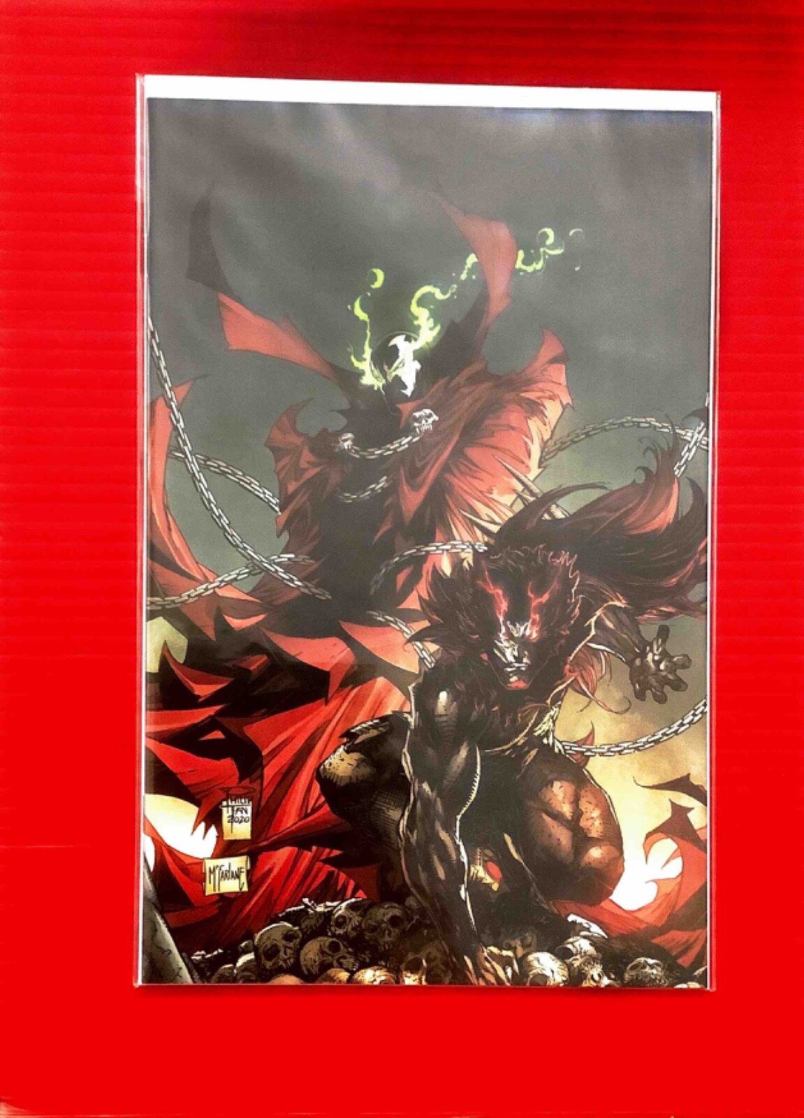 SPAWN #307 VIRGIN VARIANT COVER NEAR MINT GRAB TODAY AT RAINBOW COMICS ...