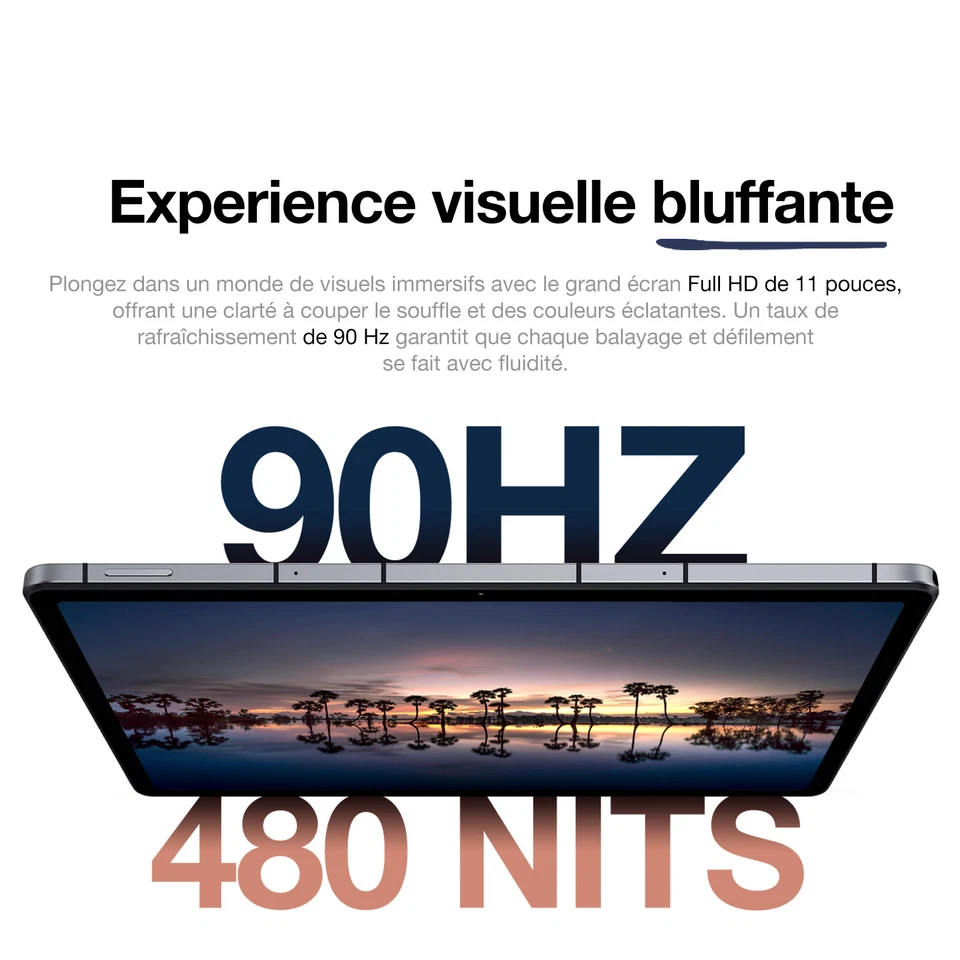 AGM P2 Android 14 Tablette Tactile 90Hz FHD 16+256Go 7850mAh Widevine L1 2SIM - Photo 4/4