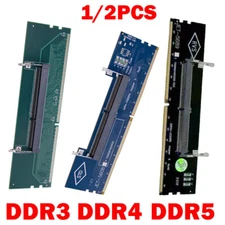 DDR3 DDR4 DDR5 Laptop To Desktop Memory Adapter Card SO-DIMM To PC DIMM Card HOT