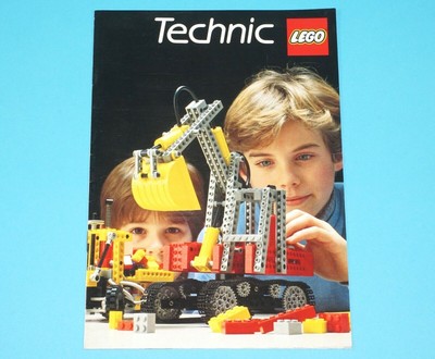 LEGO CATALOG 1984 MEDIUM KATALOG TECHNIC DUTCH EURO