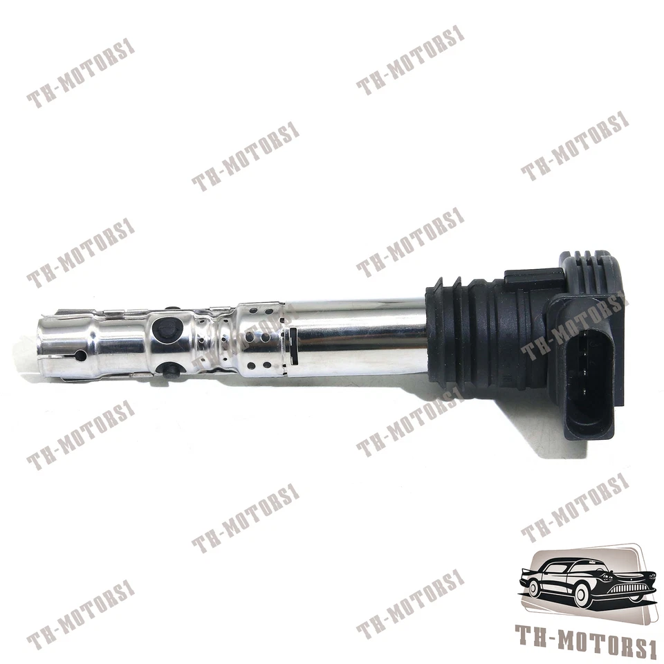Комплект катушек зажигания 4 шт для VW Jetta Golf Passat Beetle AUDI A4 A6 TT 1,8 Т - Изображение 4 из 4