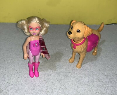 Barbie Potty Training Taffy Dog Pooping Golden Lab Princess