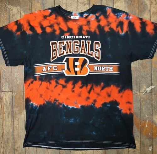 NFL Cincinnati Bengals Mens Tie Dye T 