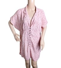 Wild Fable Dress Woman's XXL Pink Floral Cottagecore Peasant Prairiecore Roses