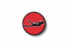 Embroidered Patch Badge Iron-on Diver Scuba