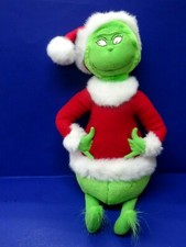 Adorable 17" Hallmark 1998 Dr Suess Grinch Stole Christmas Plush doll Used