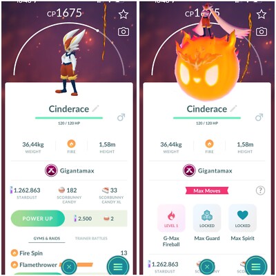 Gigantamax Cinderace | Tr-de  20k stardust