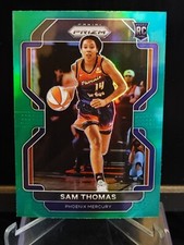 Sam Thomas RC 2022 Panini Prizm Green Prizm #148 - Phoenix Mercury