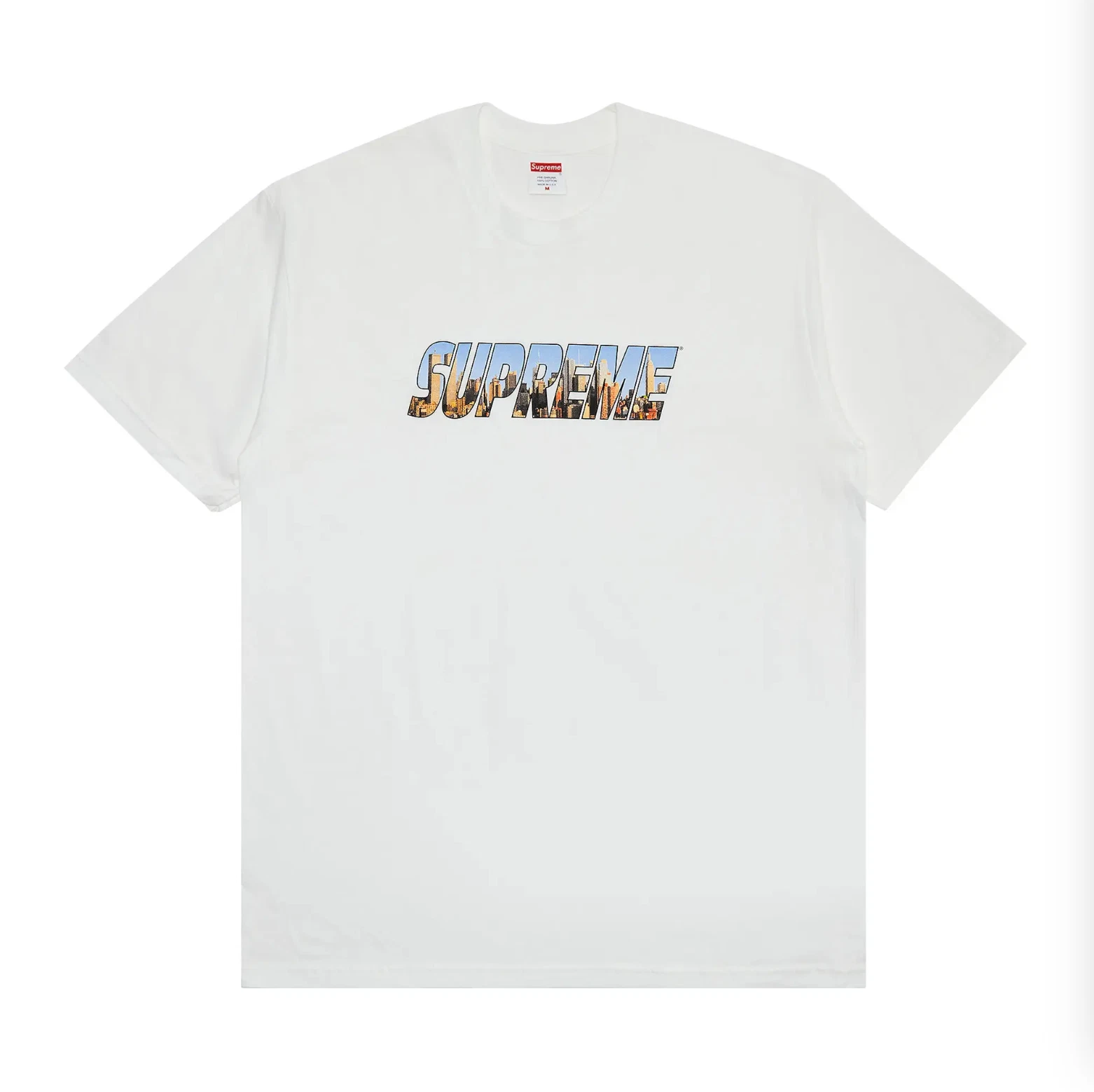Tee shirt Supreme Gotham   Taille Medium   Blanc   NEUF