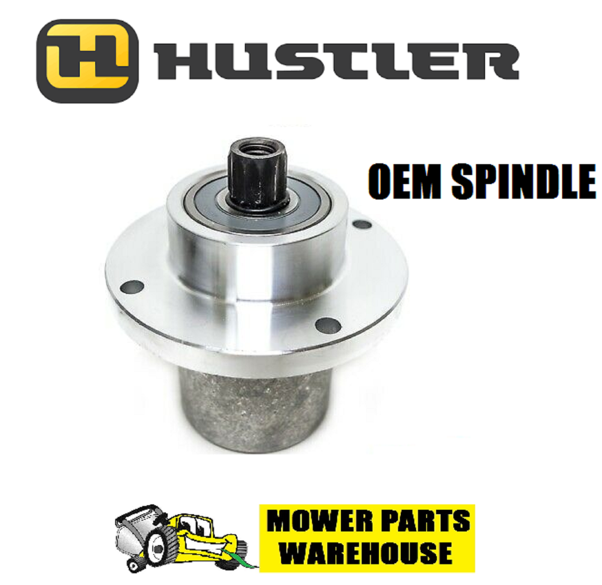 NEW GENUINE OEM HUSTLER 783506 DECK BLADE SPINDLE ASSEMBLY 44