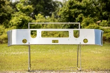 Mack CHU Bumper Chrome with Fog Light Cutouts and Brackets Included. Made in USA