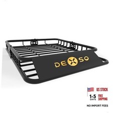 Universal Roof Rack Basket, 200 Lbs Capacity Rooftop Cargo Carrier 46" x 36"
