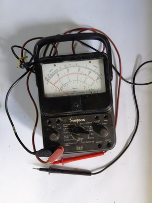 #ad #ad Simpson 260 Series 6 Analog VOM Volt Ohm Multimeter Tester $125.00