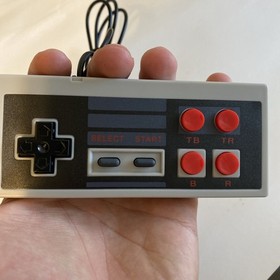 Official Nintendo Classic Mini Controller NES Authentic Tested Cracked Back .