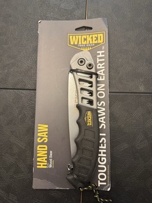 Wicked Tree Gear Wicked Tough Hand Saw High Carbon Steel Blade - WTG-001