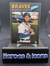 2026 Topps Heritage Jurickson Profar #51 Grey Border Atlanta Braves 🚨