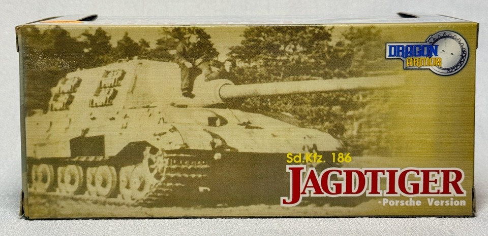 Maquette Dragon Models 1/72 - Jagdtiger Version Porsche - Allemagne 1945 - Diecast - Occasion