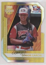2021 Elite Extra Edition Aspirations Gold Die-Cut 22/24 Junior Garcia #182 0lt3