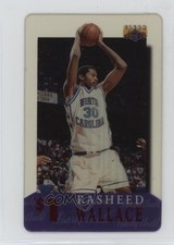 1996 Clear Assets Phone Cards $1 Rasheed Wallace #28 11pj