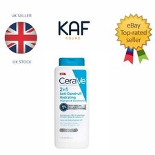 CeraVe 2-in-1Anti Dandruff Shampoo Conditioner 1% Pyrithione Zinc,Hydrating,12OZ