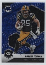 2021 Panini Mosaic No Huddle Blue Mosaic Prizm 37/75 Robert Tonyan #83 09j5