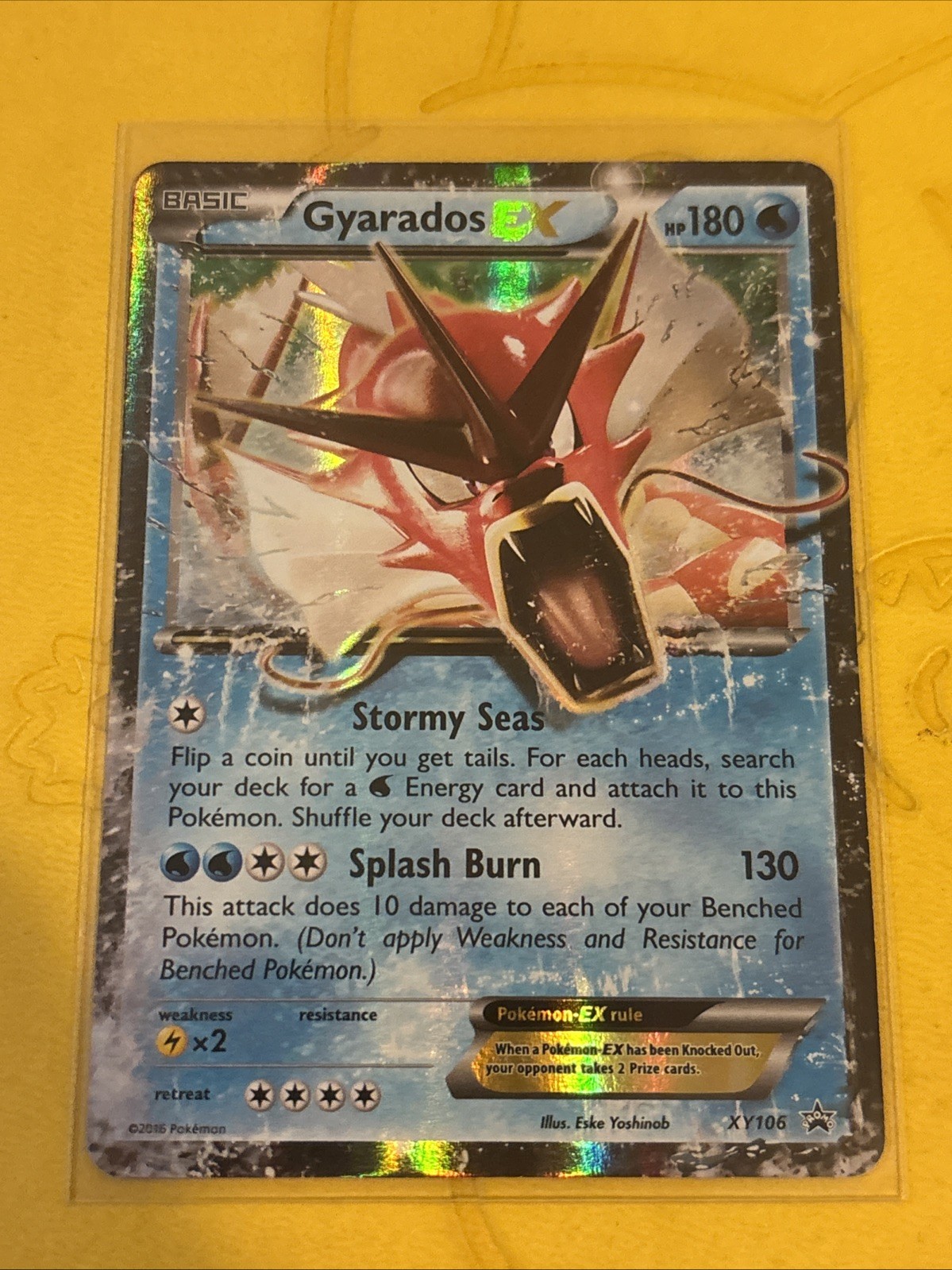 Pokémon TCG Gyarados EX XY106 Holo Rare Black Star Promos NM