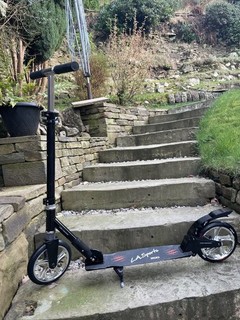 LA Sport Road Star 200. Adult kick scooter. with front and rear suspension