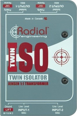 Radial Twin ISO 2 Channel Line Level Isolator - R800 1024 for sale