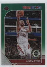 2019-20 Panini NBA Hoops Premium Stock Green Prizm Austin Rivers #72 z6b