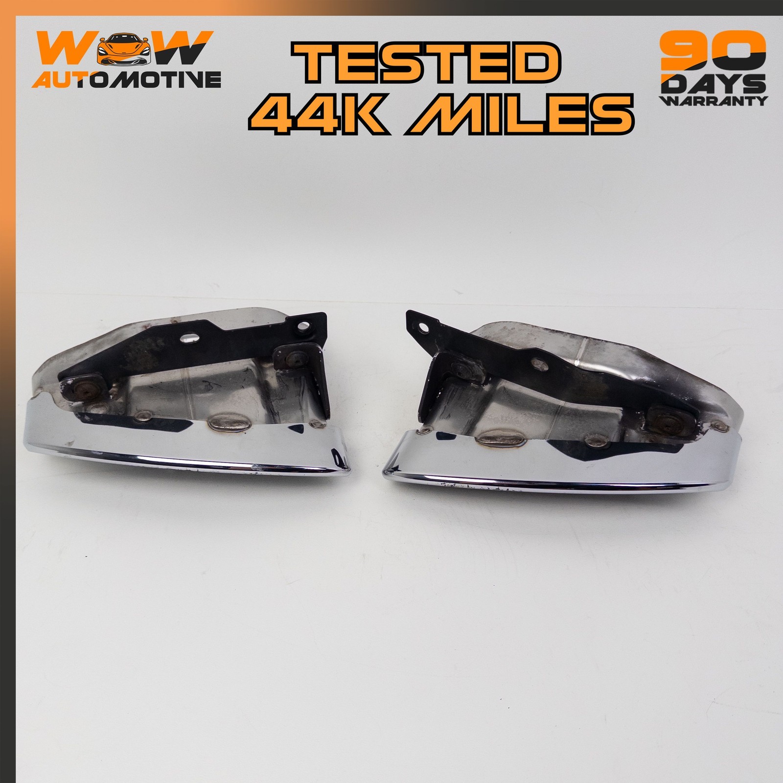 12-17 BENTLEY CONTINENTAL GT GTC REAR RIGHT LEFT EXHAUST MUFFLER TIP SET OEM