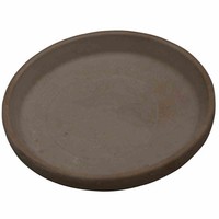 Untersetzer Basalt 12/13Cm Ton Blumentopf Pflanzen BlumenküBel Blumen Garten Neu