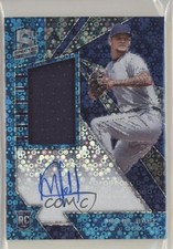 2020 Panini Chronicles Spectra Neon Blue Prizm 70/99 Michel Baez #144 Auto 04j6