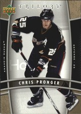 2006-07 Upper Deck Trilogy #1 Chris Pronger - HKY