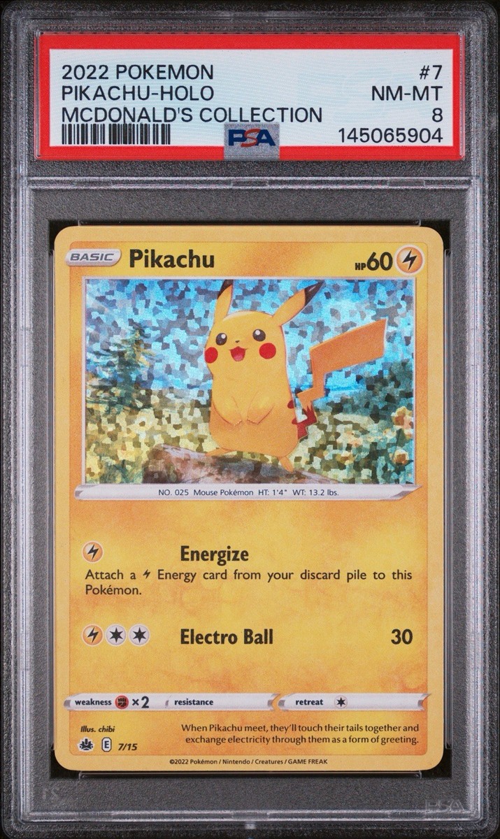 2022 mcdonald's pokemon cards value Happy Meal Match Battle Promo Booster Pack (RANDOM Cover Art, 4 Cards) Each paper booster pack contains 4 random promotional cards (1 holofoil 2022 Pokemon Mcdonalds Match Battle