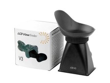V3 Magnifier Hood LCD 2.8x Viewfinder Extender Magnetic Canon 60D 600D  UK STOCK