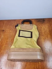 MMF INDUSTRIES Padlock Money Bag Canvas Seven Pin Tumbler 17” x 12 X 5 *No Key*