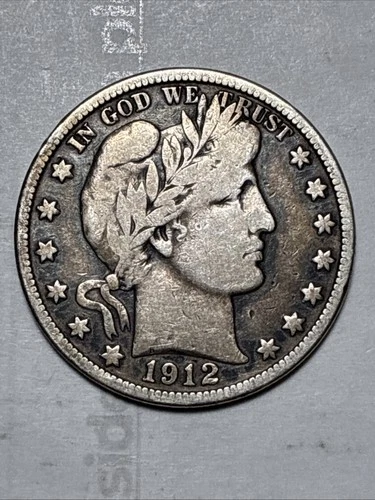 1912-D Barber Half Dollar — photo from the most recent tracked eBay sale