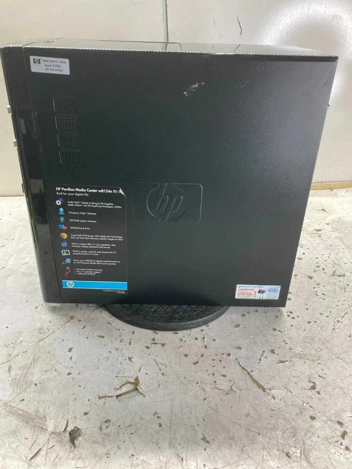 惠普 Media Center PC m8124n AMD Athlon 64 X2 双核 5200+ 3GB 无硬盘 — 第 4/4 张图片