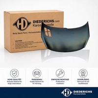 Motorhaube Diederichs 4225400 FÜR Peugeot Haube Motorraumhaube