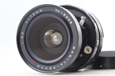 [N MINT] MAMIYA SEKOR P 75mm F/5.6 LENS For UNIVERSAL PRESS SUPER 23 From JAPAN