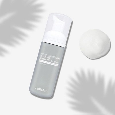 LEBELAGE Truly Glutathion 10 Second Bubble Mask Liquid 150g Bubble Toner NEU