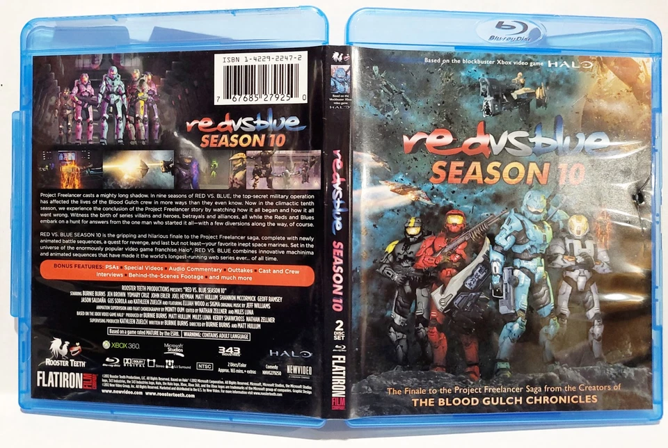 Red Vs Blue: Season 10 (2-Disc, Blu-ray + DVD, 2012) - Image 3 of 4