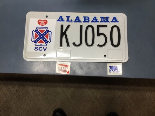 alabama license plate-sons Of Confederate -3 Plus Years Old